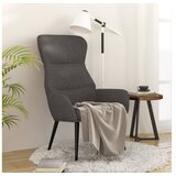  Stolica za opuštanje od tkanine tamnosiva | shoptok.hr