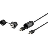 Renkforce HDMI Adapter [1x Muški konektor HDMI - 1x Ženski konektor HDMI] Crna Vodootporan Cijene