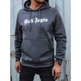 DStreet Bluza męska z kapturem ciemnoszara | Shoptok.si