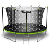 Neo-Sport vrtni trampolin 374 cm (12 ft) s unutarnjom mrežom i ljestvama | shoptok.hr