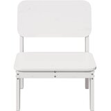  Vrtne stolice 2 kom bijele 60x52,5x72 cm od masivne borovine | shoptok.hr