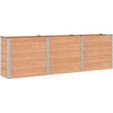  Povišena vrtna gredica Smeđa 300 x 50 x 91 cm | shoptok.hr