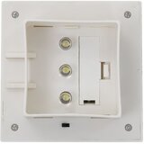  Vanjske solarne svjetiljke 6 kom LED četvrtaste 12 cm bijele | Eponuda.ba