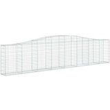  Lučne gabionske košare 20 kom 400x30x80/100cm pocinčano željezo | shoptok.hr