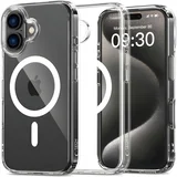 Silikonski ovitek Tech-Protect Flexair Hybrid za iPhone 16 z MagSafe Clear