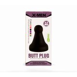 X-Men 4.9" Butt Plug Black XMEN000100 Cene