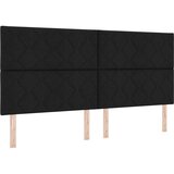  s opruga kutije s madracem Crna 200 x 200 cm tkanina | shoptok.hr