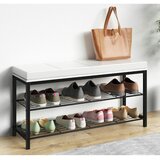 MID.YOU Regal Za Čevlje Taliro, Črna, Bela | Shoptok.si