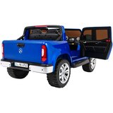  Licencirani auto na akumulator Mercedes Benz X-Class MP4 - dvosjed - plavi/lakirani | shoptok.hr