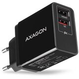 Axagon ACU-QS24 zidni punjač 1x USB-A QC 3.0 i 1x 1,2A, 24W, crni | shoptok.hr