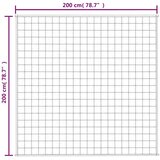  Teška deka plava 200x200 cm 13 kg od tkanine | shoptok.hr