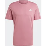 ADIDAS SPORTSWEAR Funkcionalna majica 'Essentials' staro roza / bela