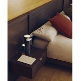 Kave Home Rjava zakonska postelja iz masivne breze z letvenim dnom 180x200 cm Norlen – | Shoptok.si