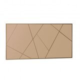Hanah home ogledalo orezo bronze