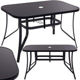  Vrtni stol 150 x 90 cm crni | shoptok.hr