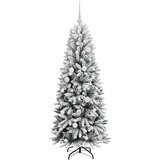 vidaXL Umestno božično drevo med 150 LED Bela 63 x 63 x 150 cm | Shoptok.si