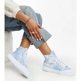 Gemre Blue high-top canvas sneakers Raissa | Shoptok.si