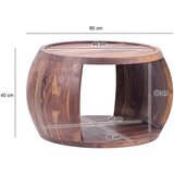 MID.YOU KLUBSKA MIZA, rjava | Shoptok.si