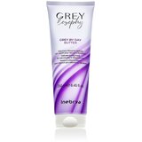 Inebrya GREYlosophy Grey By Day Butter 250 ml - Njegujuća maska za toniranje sijede ili platinaste kose | shoptok.hr