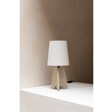 Zuiver Bež betonska namizna svetilka s tekstilnim senčilom (višina 45 cm) Saba – | Shoptok.si
