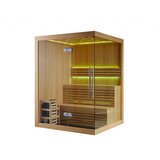  Sauna soba Nero – kanadski Hemlock – 1500x1200x1900 za 3 osobe sa rasvetom 14731 Cene