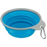 Trixie Putna Činija Od Silikona, Plava – Travel Bowl Blue 500ml | Eponuda.com