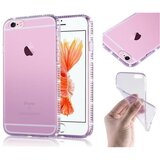Cadorabo Case, združljiv z Apple v prozorni vijolični - zaščitni pokrov, narejen iz fleksibilnega silikona TPU v zasnovi nosoroga, (20593354) | Shoptok.si