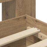  Krevetna konstrukcija s pohranom i uzglavljem Hrast artisan | shoptok.hr