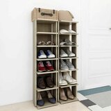  Ormarići za cipele 2 kom boja hrasta sonome 27,5 x 27 x 102 cm | shoptok.hr