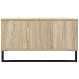  Stolić za kavu boja hrasta 104 x 60 x 35 cm konstruirano drvo Smeđa | shoptok.hr