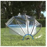  Kupola za bazen okrogla 406x203 cm PVC | Shoptok.si