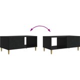  Kava Stol Crna 90 x 50 x 40 cm Konstruirano drvo | shoptok.hr