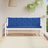  The Living Store Blazina za vrtno klop 2 kosa modra 180x50x7cm oxford tkanina - Blazina Za Vrtno Klop, (21440382) Cene