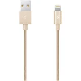 Kabel - MFi (Apple license) - Lightning to USB (1,20m) - Gold - Alumi Cable