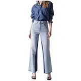Jeans flare - Modra