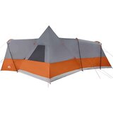  Teepee šotor s streho Siva in oranžna 720 x 465 x 295 cm, (5000091115) | Shoptok.si