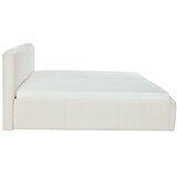 Meise Möbel Tapecirani bračni krevet bez podnice 200x240 cm boje slonovače Merida – | shoptok.hr
