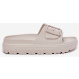 EVENTO Women's Foam Platform Sandals With Buckle Beige Viasara | ePonuda.com