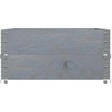  Okviri za palete 2 kom sivi 120 x 80 cm od masivne borovine | shoptok.hr