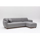  Kutna sofa Eddy 273x162cm, Svijetlo siva | Eponuda.ba