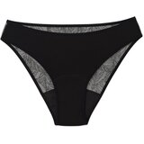 Snuggs Lace Brief Recycled Nylon Black menstrualne hlačke iz blaga velikost S 1 kos | Shoptok.si