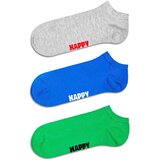 Happy Socks Nogavice Solid Low 3-pack | Shoptok.si