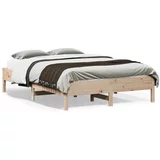 vidaXL Okvir za krevet 120x190 cm masivna borovina