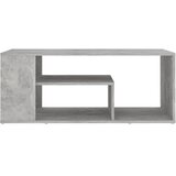  Stolić za kavu boja betona 100 x 50 x 40 cm konstruirano drvo | shoptok.hr