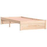  Posteljni okvir iz trdnega lesa 90x190 cm, (20646441) | Shoptok.si