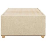  Okvir za krevet krem 90x190 cm od tkanine | shoptok.hr