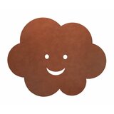 LIND DNA Rjava ročno tkana otroška preproga iz eko usnja 70x88 cm Cloud XXL Bull – | Shoptok.si