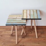 Hanah home 2Shp260 - Multicolor Multicolor Nesting Table (2 Pieces) | ePonuda.com