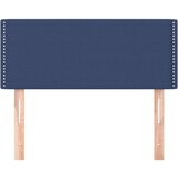  Posteljno vzglavje modro 100x5x78/88 cm blago, (20723571) | Shoptok.si