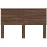  Uzglavlje s uzglavljem Smeđi hrast 150 cm Konstruirano drvo | shoptok.hr